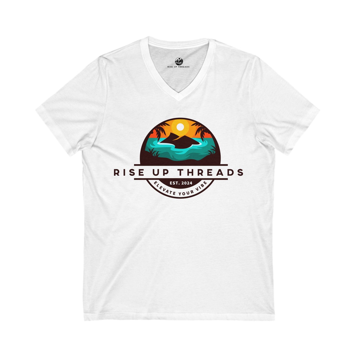 Sunset Coast V-Neck Tee