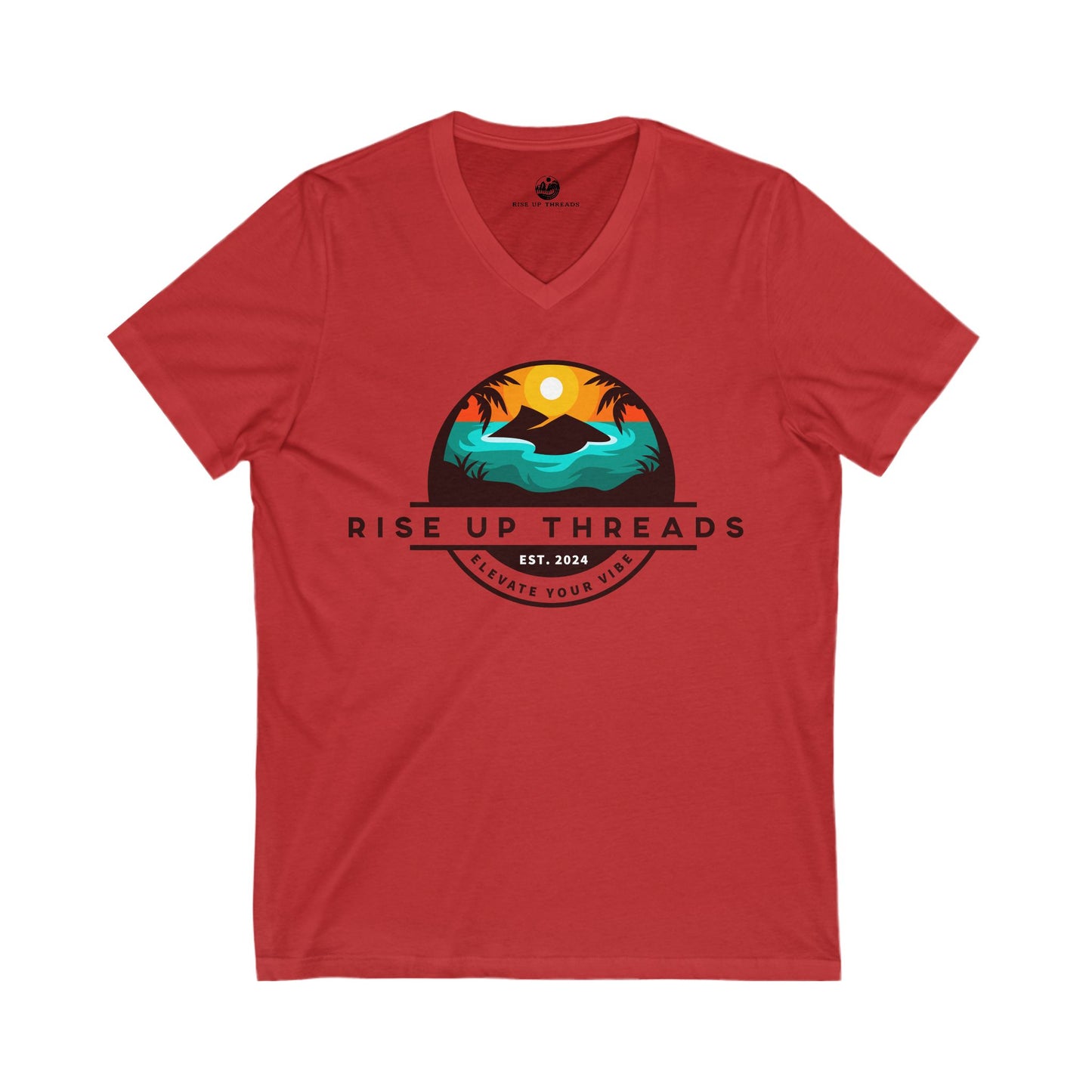 Sunset Coast V-Neck Tee