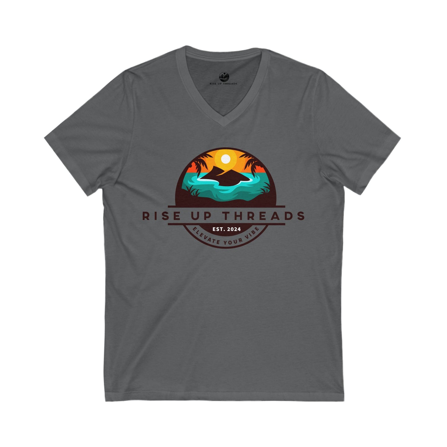 Sunset Coast V-Neck Tee