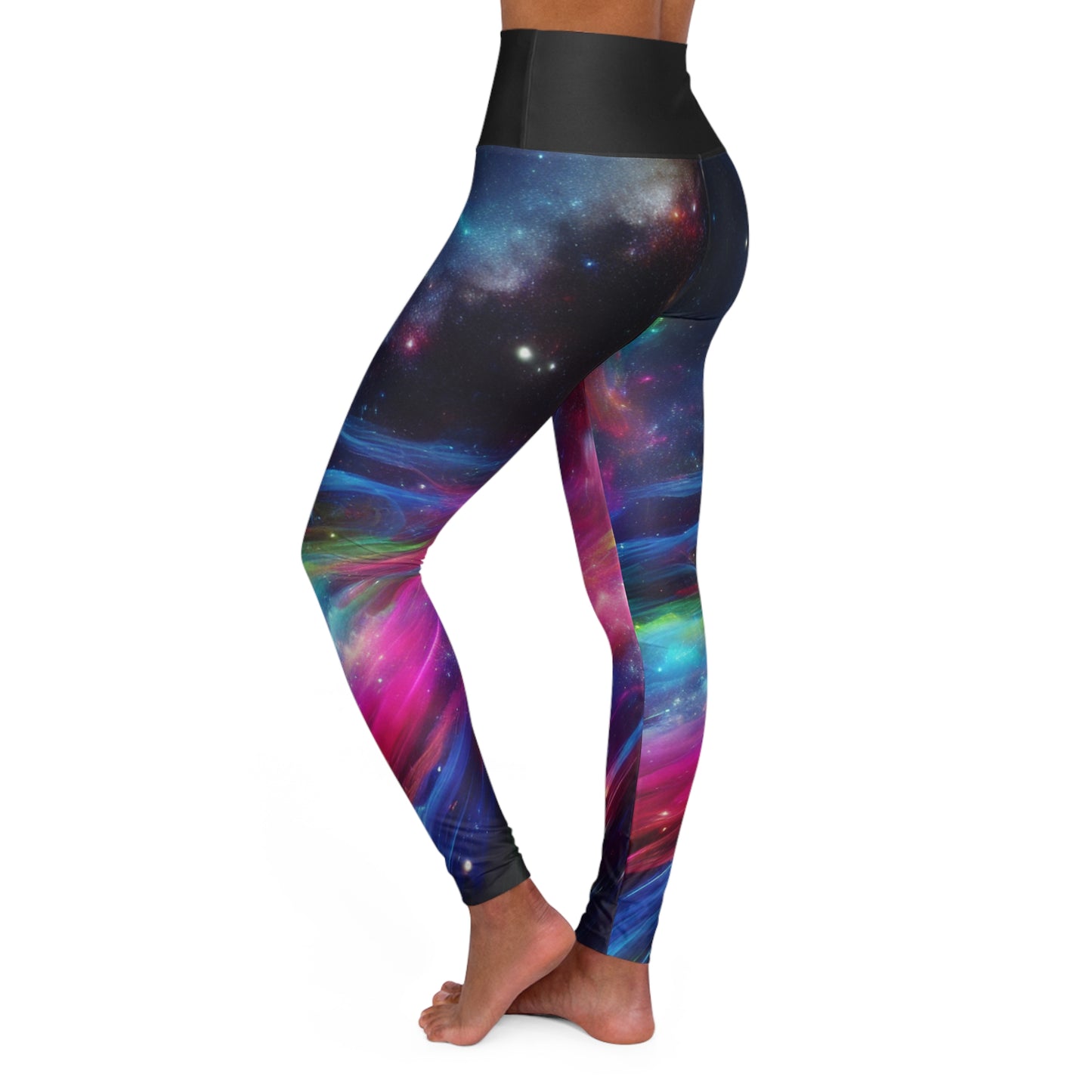 Stary Night High Waisted Yoga Leggings