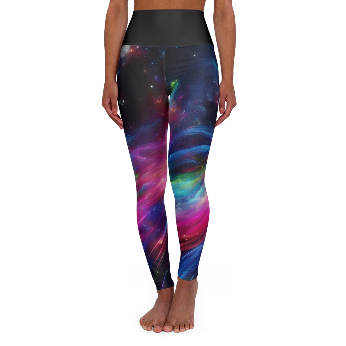 Stary Night High Waisted Yoga Leggings