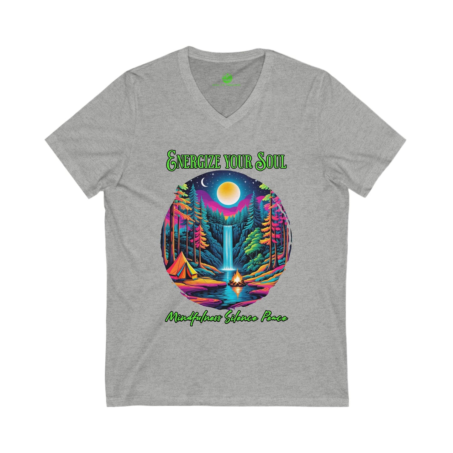 Woodland Retreat V-Neck Tee