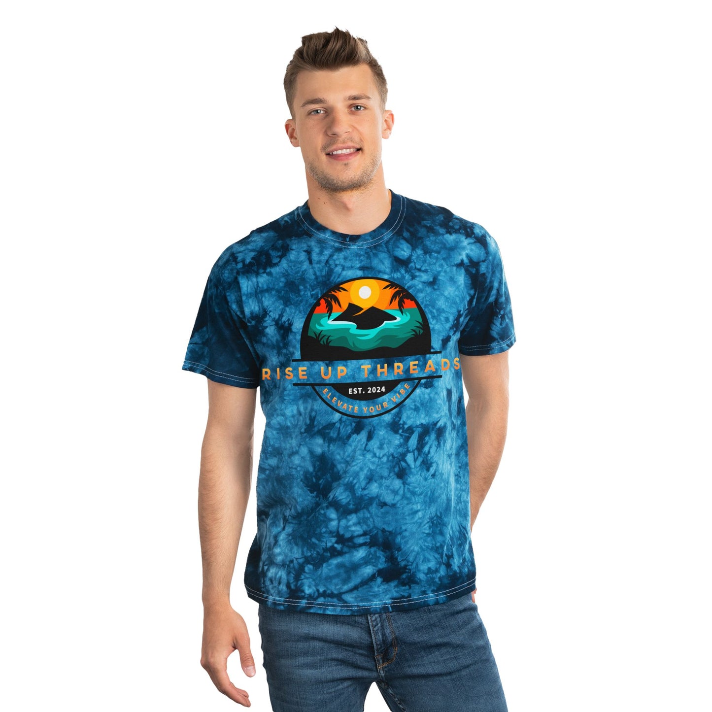 Sunset Coast Tie Dye Tee