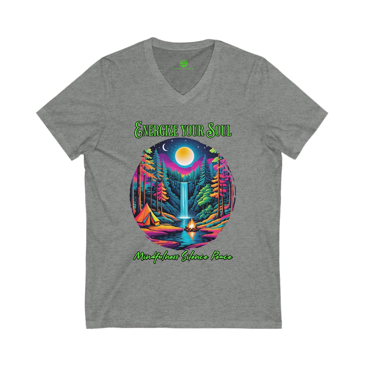 Woodland Retreat V-Neck Tee