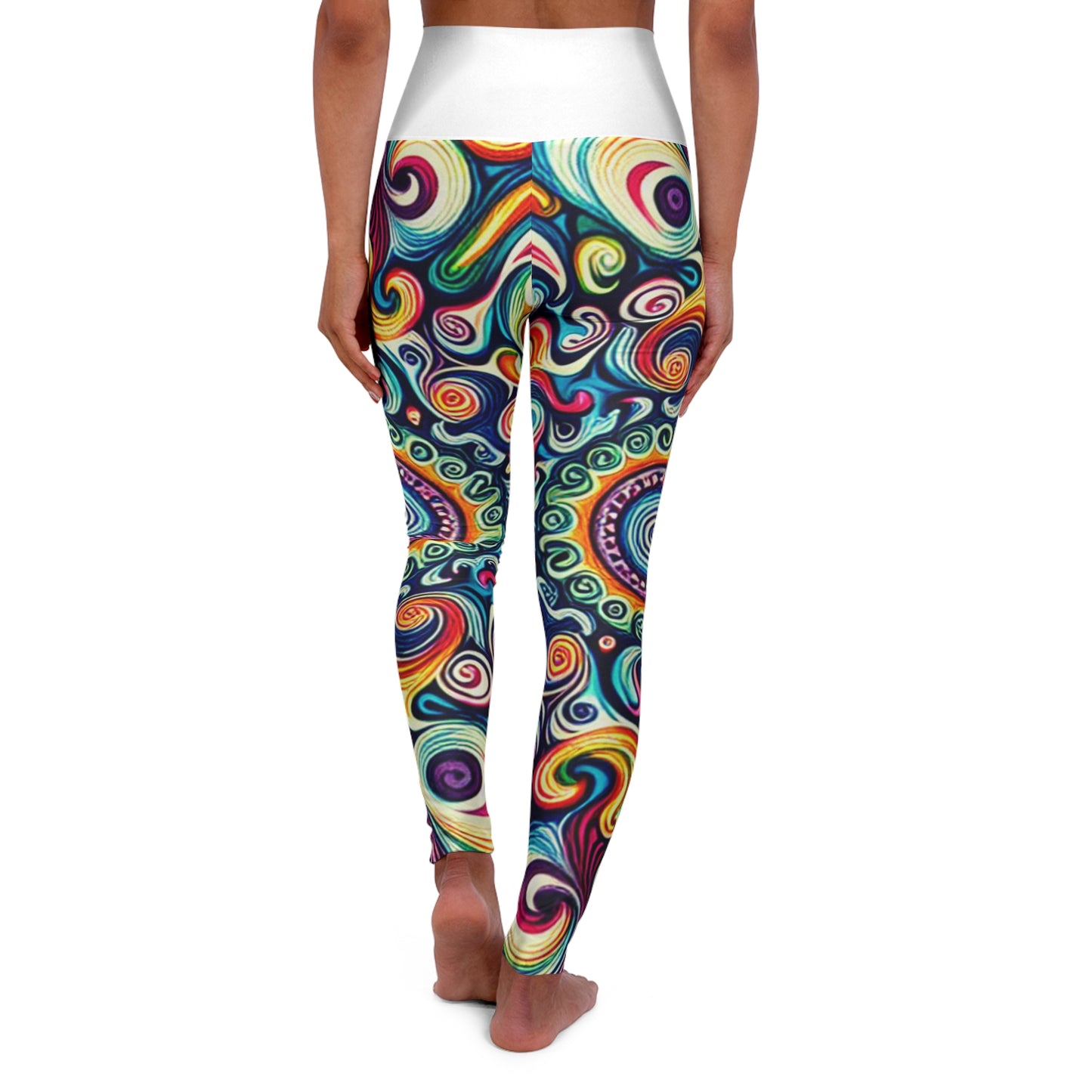 Moon Light High Waisted Yoga Leggings