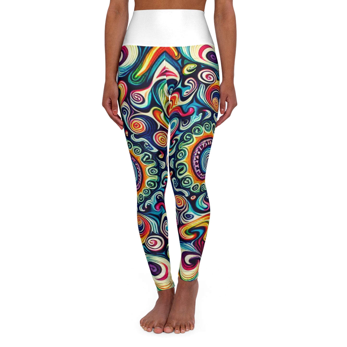 Moon Light High Waisted Yoga Leggings