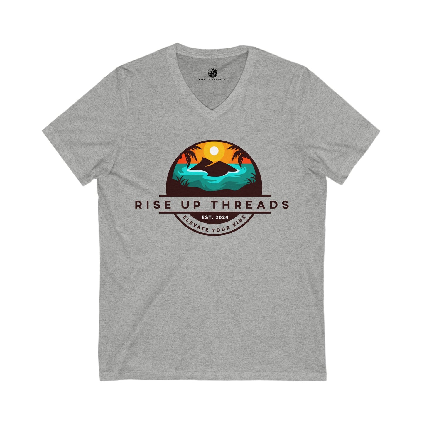 Sunset Coast V-Neck Tee