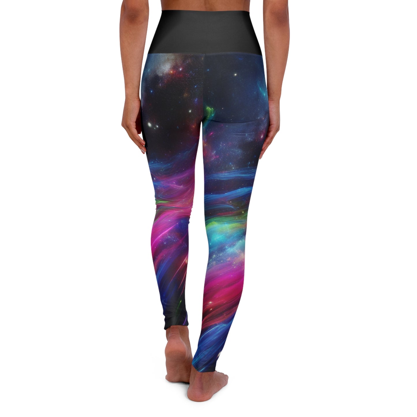 Stary Night High Waisted Yoga Leggings
