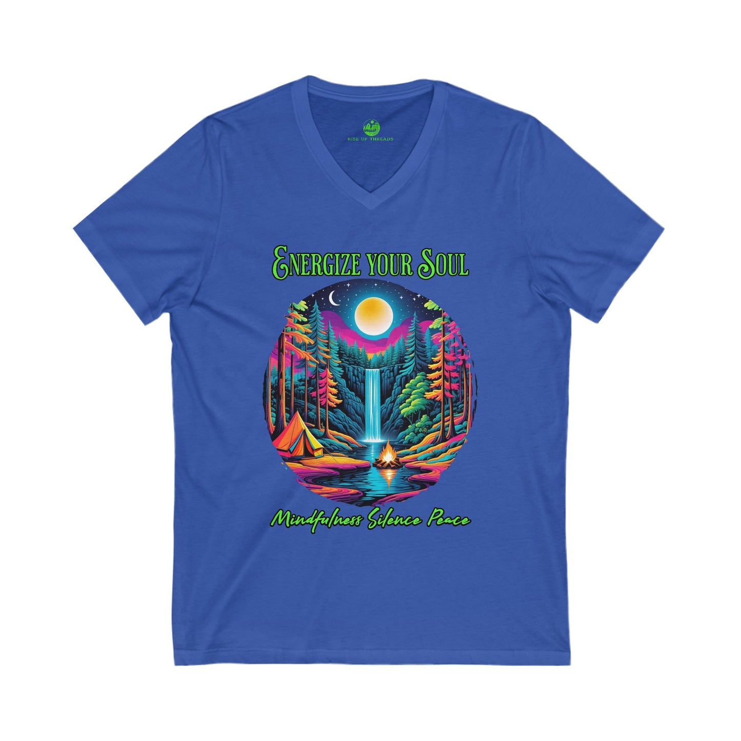 Woodland Retreat V-Neck Tee