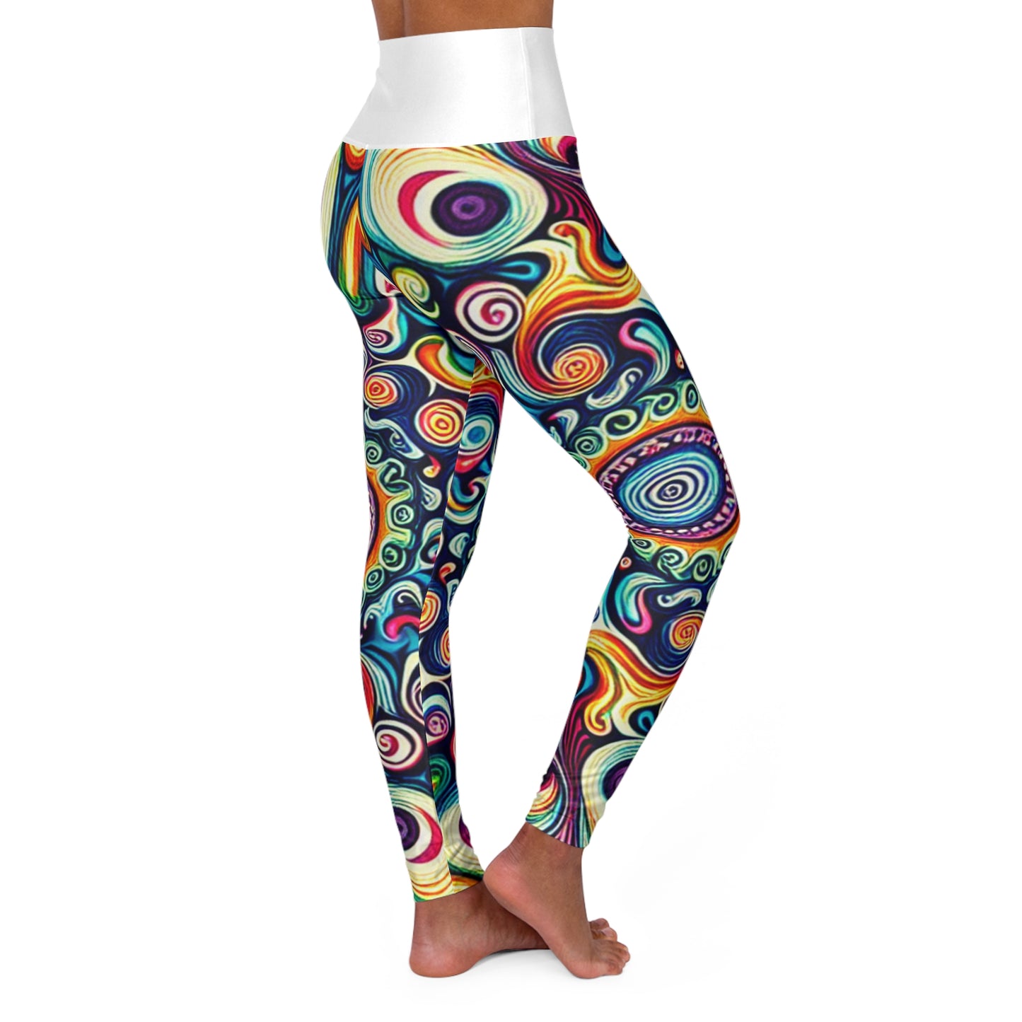 Moon Light High Waisted Yoga Leggings