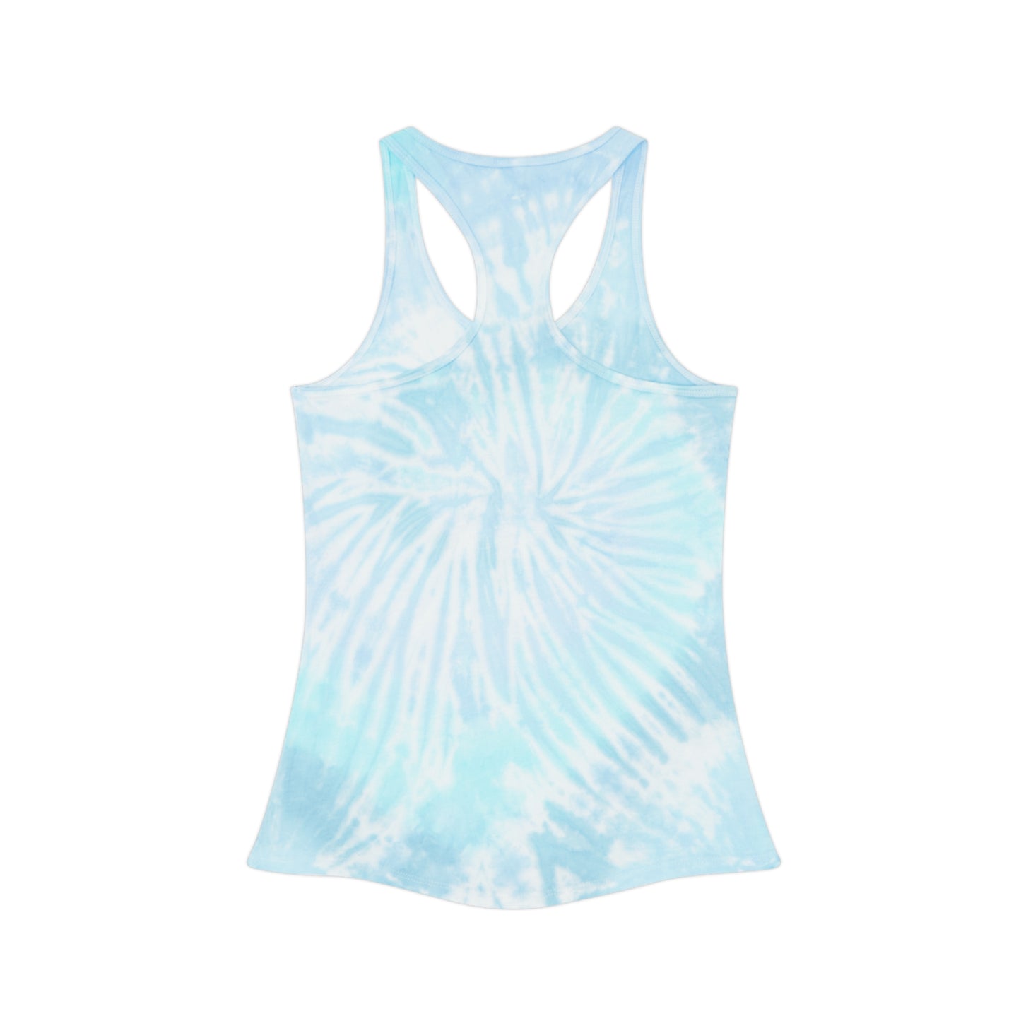 Music Waves Tie Dye Racerback Tank