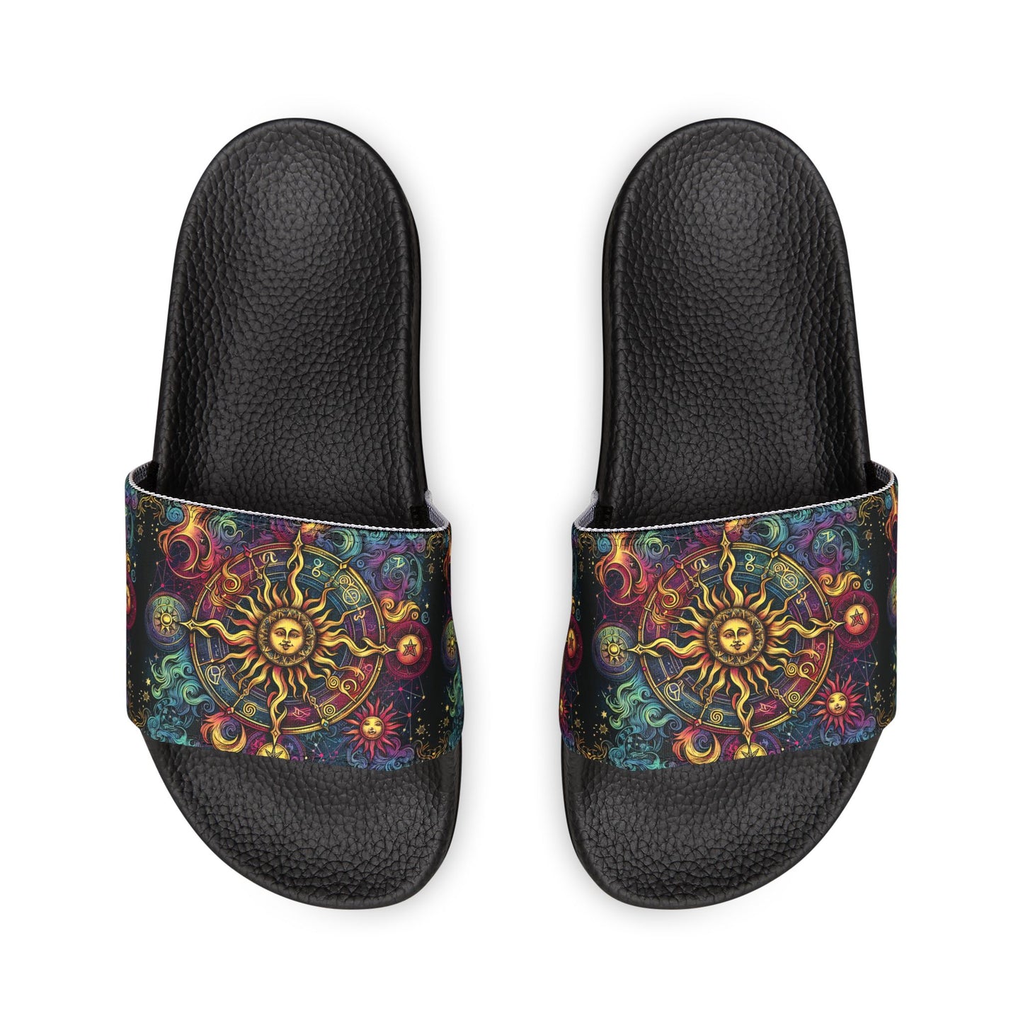 Celestial Sun Men's Removable-Strap Sandals