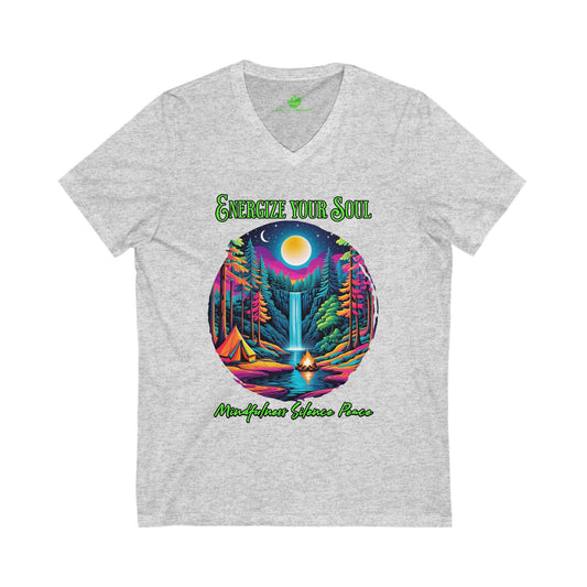 Woodland Retreat V-Neck Tee