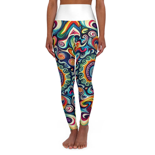 Moon Light High Waisted Yoga Leggings